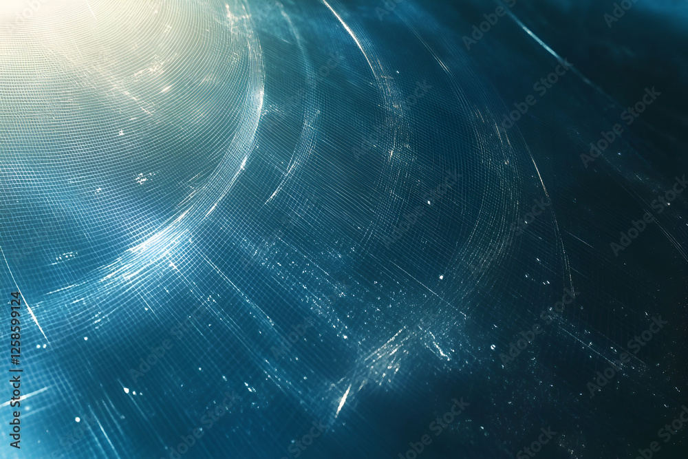 Poster abstract tech data stream: a mesmerizing abstract image depicting a vibrant flow of data, suggesting