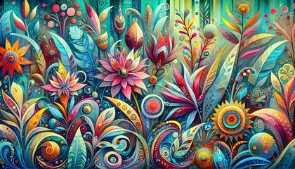 "Fantasía Botánica: Jardines Oníricos"