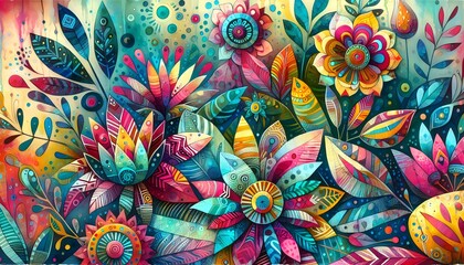 "Fantasía Botánica: Jardines Oníricos"