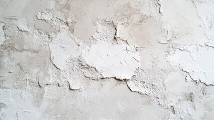 Obraz premium whitewashed brick wall, clean and modern aesthetic, slight texture cracks, generative ai