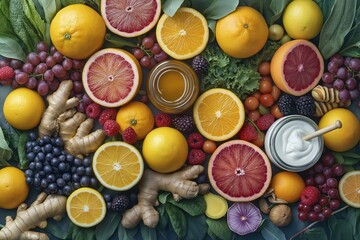 Immunity Boosters: Citrus, Ginger, Honey, and Other Healthy Ingredients