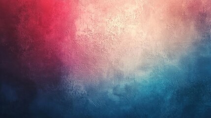 Obraz premium A vibrant abstract background with soft blending of red, pink, and blue tones creating a visually striking and artistic effect.