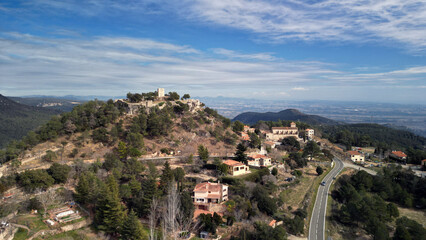 Obraz premium CASTELL DE L'ALBIOL-ALBIOL-BAIX CAMP-COSTA DAURADA-TARRAGONA