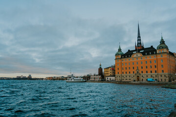 Zabudowa miejska Sztokholm © Katarzyna