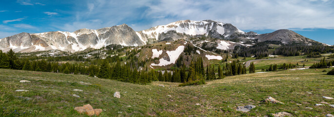The Snowy Range in Wyoming's Medicine Bow Mountains