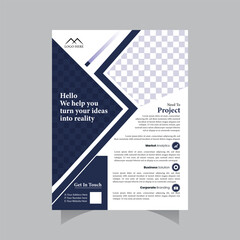 Modern Business Flyer Design for Project Proposals