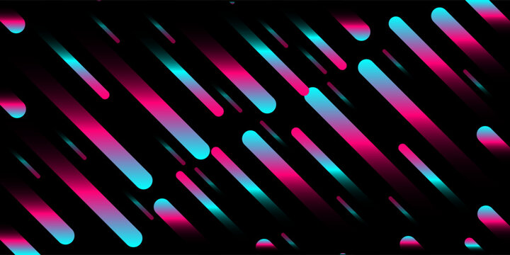 Colored modern background in the style of the social network. Digital background. Stream cover. Social media concept. Vector illustration