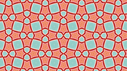 Geometric and perfect abstract pattern design vector.
