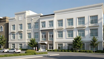 modern building in the city