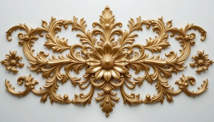 antique golden ornament