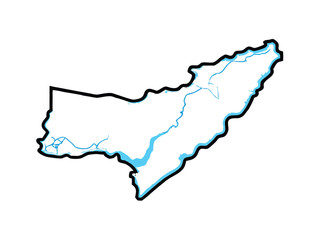 Create an elegant, high-resolution vector map of the Mediterranean region, showcasing coastline detail and major cities.  Include a sophisticated color palette.