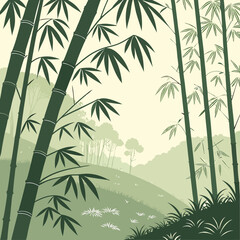 bamboo forest background