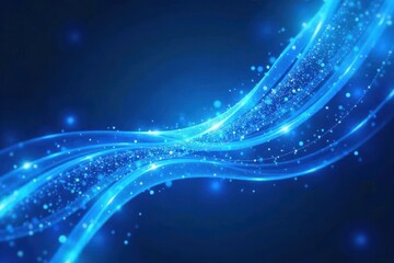 Swirling blue white abstract, corporate tech vibe, business, modern