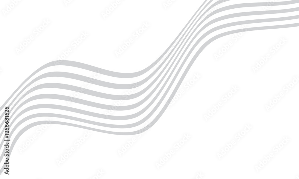 Poster abstract grey diagonal wavy line design can be used background.