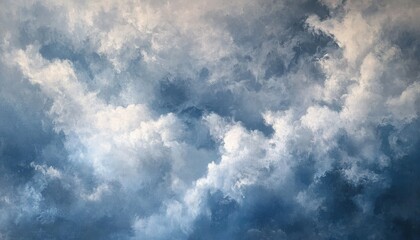 Fototapeta premium Cloudscapes add drama and mood to skies.