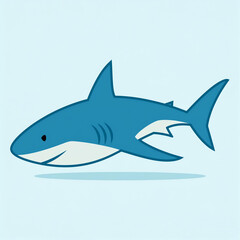 Obraz premium A Shark illustration