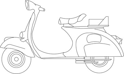 scooter is a means of transportation that has been around for a long time