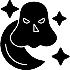 Halloween Moon Icon