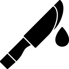 Knife Blood Icon