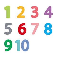 Black color Handrawn line 10 Numbers Tracing. Children Learning Printable. education woorkshet. 12345678910 numberic.