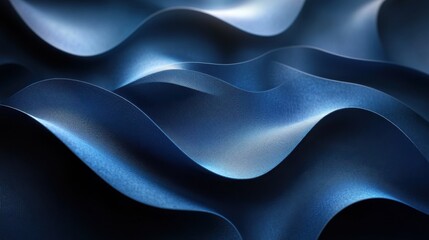 Obraz premium Stylish Blue background with abstract elements. Featuring white space in the center for text. Trendy dark wallpaper ideal for design and banners. Simple geometric modern wallpaper.