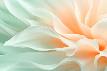 Obraz premium Delicate pastel floral petals in soft focus abstract illustration