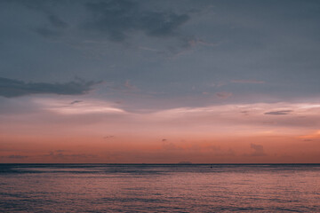 Fototapeta premium sunset at the beach