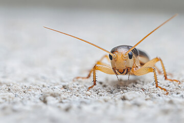 Macro Photography of an Earwig Bug
