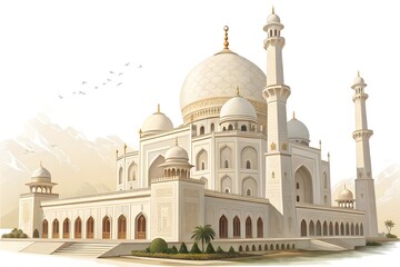 Fototapeta premium taj mahal agra india