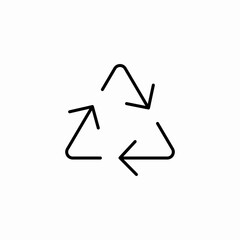recycle suggest icon sign vector