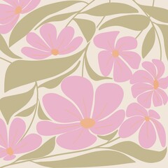 seamless floral background