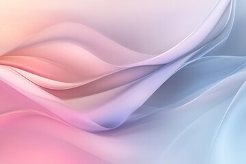 A soft modern abstract background featuring gently flowing organic curves and a subtle pastel blend, captured in lifelike HD clarity.