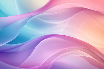 Obraz premium A soft, organic abstract background with layered translucent shapes and gentle color flows, captured in lifelike high-definition detail.