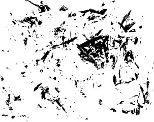 Rustic cracked vector texture with many cracks and scratches. Abstract background. Broken and damaged surface.