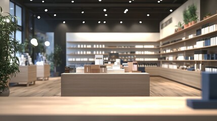Modern Retail Store Interior Design: Minimalist Shop Showcase