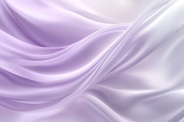 Fototapeta premium An elegant abstract gradient with gentle flows of soft lavender merging into light silver, exuding modern tranquility in HD clarity.