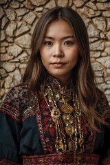 portrait of a young woman