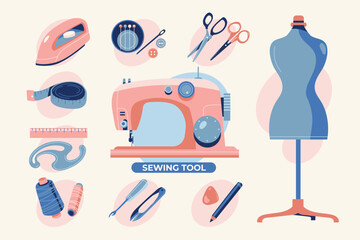 Sewing maching Tool Kit Collection