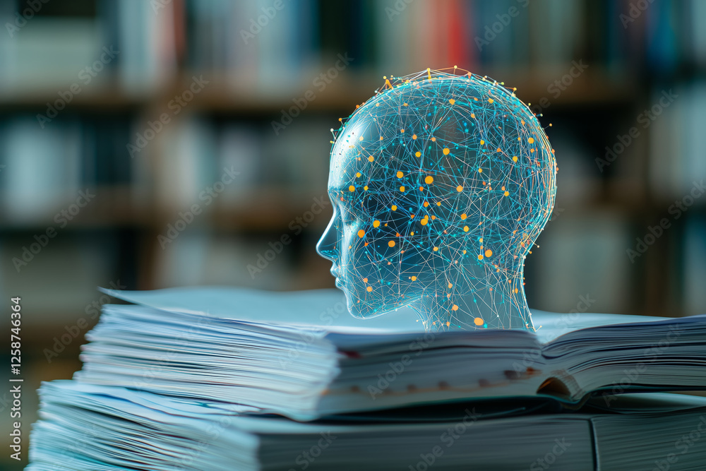 Poster transformation of legal documents into a neural representation of knowledge