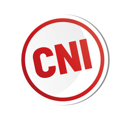 CNI - acronyme - Carte nationale d'identité