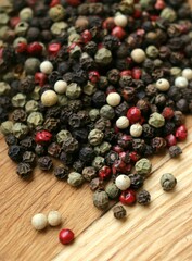 pepper, spice, food, black, peppercorn, ingredient, red, spicy, white, cooking, seasoning, peppercorns, flavor, closeup, spices, green, macro, isolated, dry, hot, aromatic, herb, grain, seed, organic