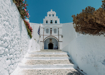 Streets in Pyrgos kallistis in summer © MCruz