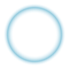 PNG Blue gradient circular frame, transparent background