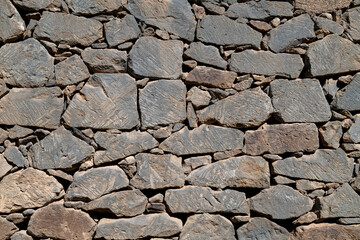 Dry stone wall texture
