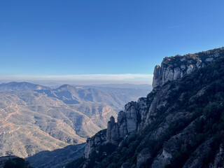 Obraz premium view from the top of mountain