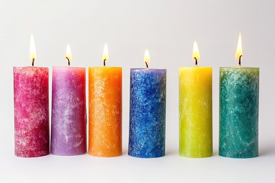 Japanese candles on a white background. exchange candles, financial chart, stock market