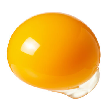 Yellow Egg Yolk, Chicken Egg Food, Isolated Transparent png