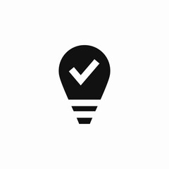 idea innovation icon sign vector