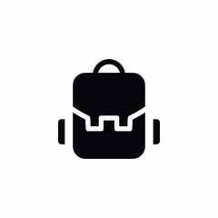 office briefcase icon sign vector