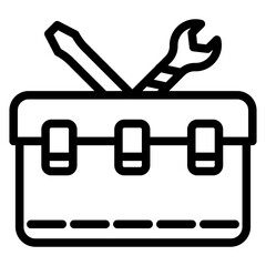 Toolbox line icon